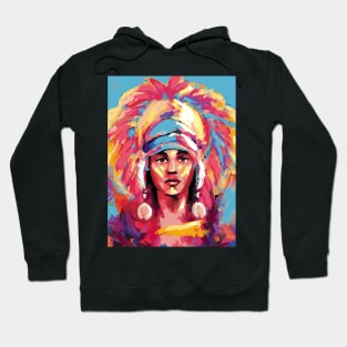 Indian Portrait Hoodie